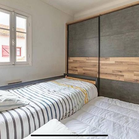 Ferienwohnung Exceptionnel 3 Pieces Art Deco En Dernier Etage Avec Garage Prive Centre Biarritz Exterior foto