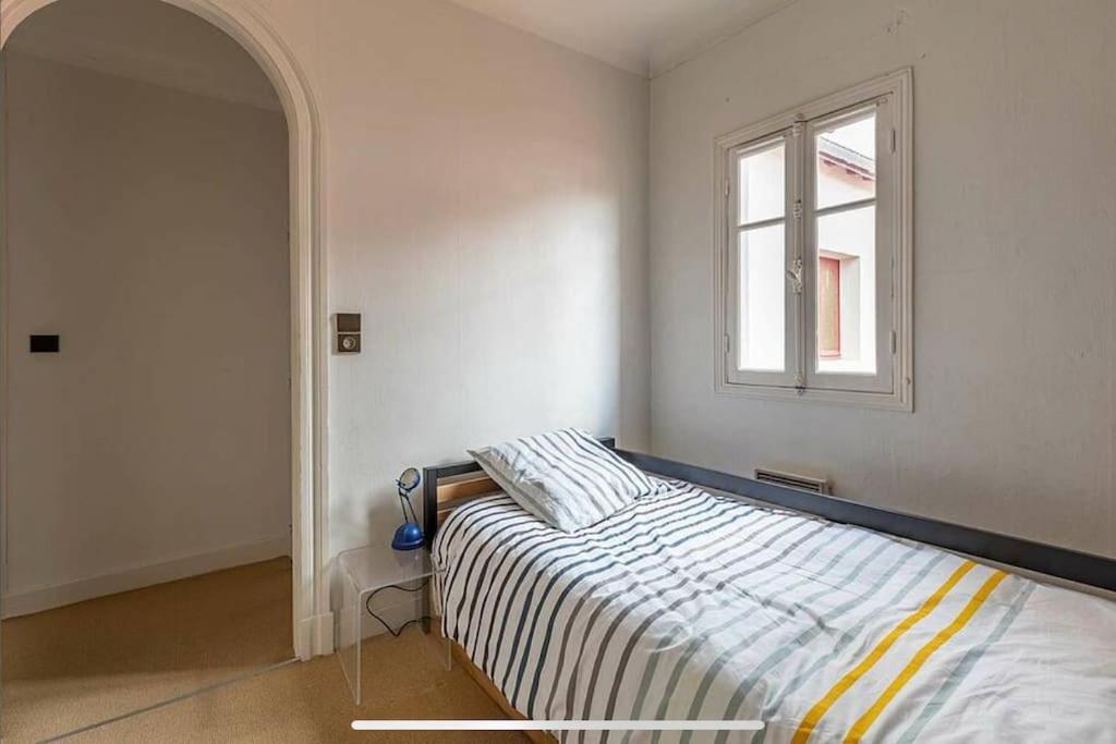 Ferienwohnung Exceptionnel 3 Pieces Art Deco En Dernier Etage Avec Garage Prive Centre Biarritz Exterior foto